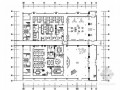 办公空间cad平面布置图-办公空间cad设计图