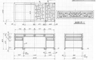  中式原木家具设计图「中式原木家具设计图纸」