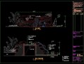 农村瀑布流水水池设计图纸 农村瀑布流水水池设计图