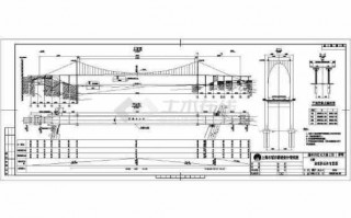  索桥设计图「索桥设计图纸」