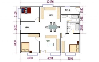 3间平房子的设计图简单