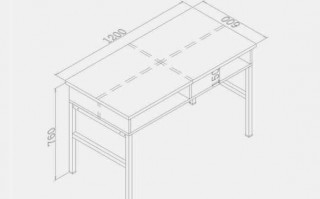 多层木桌设计图纸