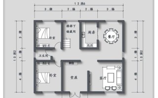 单斜屋顶别墅设计图（单斜面屋顶尺寸）