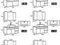 洗手池柜体设计图_洗手池柜体设计图纸