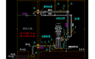 消防泵房安装设计图_消防泵房正规安装图解及详细说明
