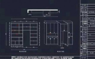 柜子设计图设计图纸,柜子设计图设计图纸怎么做 