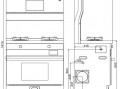 集成灶设计图平面图（集成灶图解）