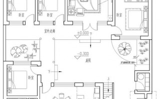 农村一层四合院设计图