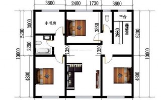 自建60平方套房设计图,60平自建房平面设计图 