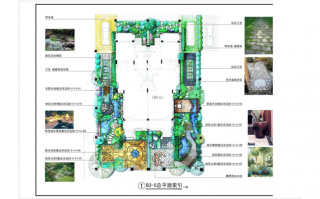 别墅景观设计分析图-别墅景观节点设计图