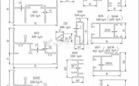 铝合金门设计图,铝合金门铝材料图 
