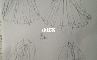  衣服素描设计图「衣服素描简笔画」