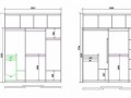  开柜衣柜设计图「开柜衣柜设计图纸」