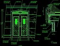  设计图门标注「设计门的图纸」