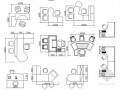 办公家具设计图平面图 办公家具设计图要求