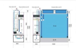 60鱼缸侧滤设计图尺寸