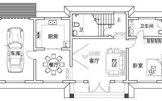 现代风格别墅 平面图 现代风格别墅工程设计图