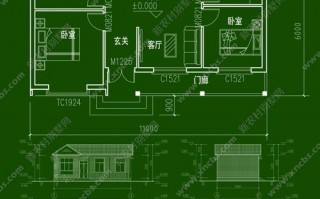 农村做屋单间设计图（农村自建单间房设计图）