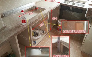 瓷砖橱柜设计图带尺寸-瓷砖做橱柜设计图