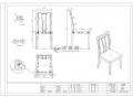 餐椅设计图_餐椅设计图纸大全