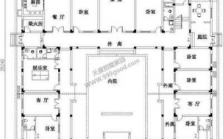 三合院室内布局设计图,三合院室内装修效果图 