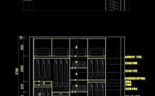 双排衣帽间设计图纸