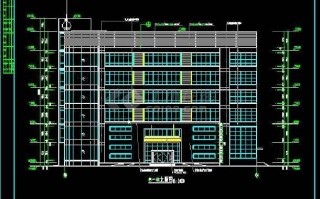  6层办公楼建筑设计图「6层办公楼建筑设计图片」