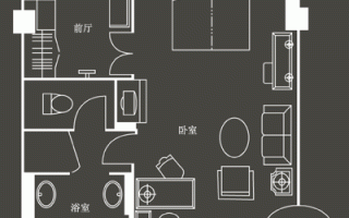 套间格局设计图效果图,套房格局设计效果图 