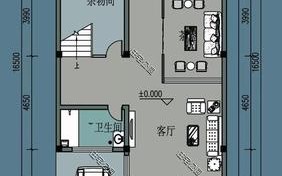  16米8米别墅设计图「16米8米别墅设计图纸」