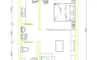 单间住宅楼平面设计图（单间楼房设计图平面图）