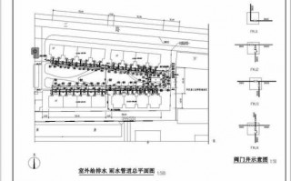 小区排污管道设计图