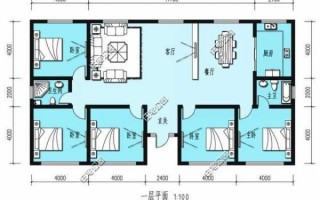 农村平房设计图大全100平米 农村平方房子设计图带炕