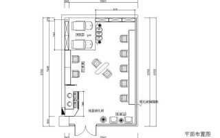 60平理发店平面图 60平的美发店楼梯设计图