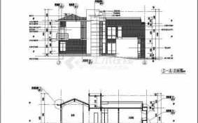 别墅设计图平立剖面图怎么画 别墅设计图平立剖面图