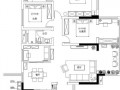 120平方四室一厅平面图 120平方四房一厅设计图