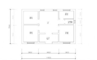  六间房子设计图平面图「六间房子设计图平面图 新农村」