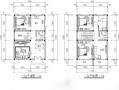 民间别墅两层平面设计图「民房别墅建筑设计图」