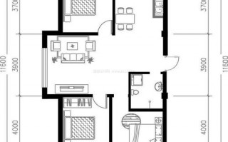 80方面积户型设计图（建筑面积80平方户型）