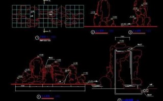 庭院人造假山设计图,庭院人造假山设计图纸 