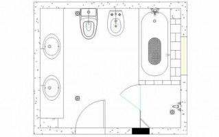 公寓卫生间平面设计图（公寓卫生间装修效果图）