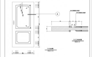 门的设计图纸
