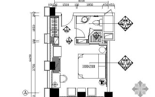 单人房间建筑设计图