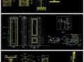 隐形门cad图分解图 隐形门cad设计图