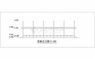 温室花架设计图_温室花架设计图纸