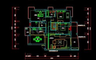 屋内线路设计图 屋内豪华设计图