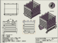 铁箱设计图,铁箱图纸 