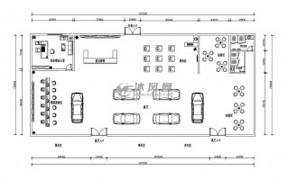 汽车店施工图设计图集大全-汽车店施工图设计图集