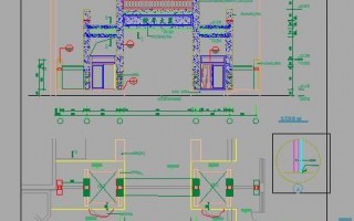 钢结构大门施工图-钢结构大门头设计图