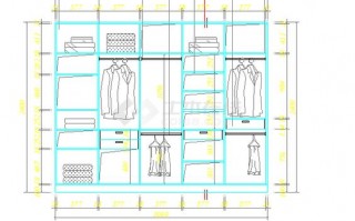  入户衣橱设计图「入户衣橱设计图纸」
