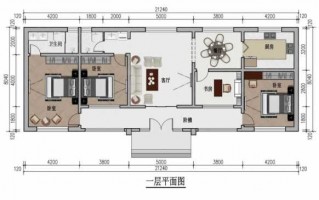 北方农村平房室内布局图